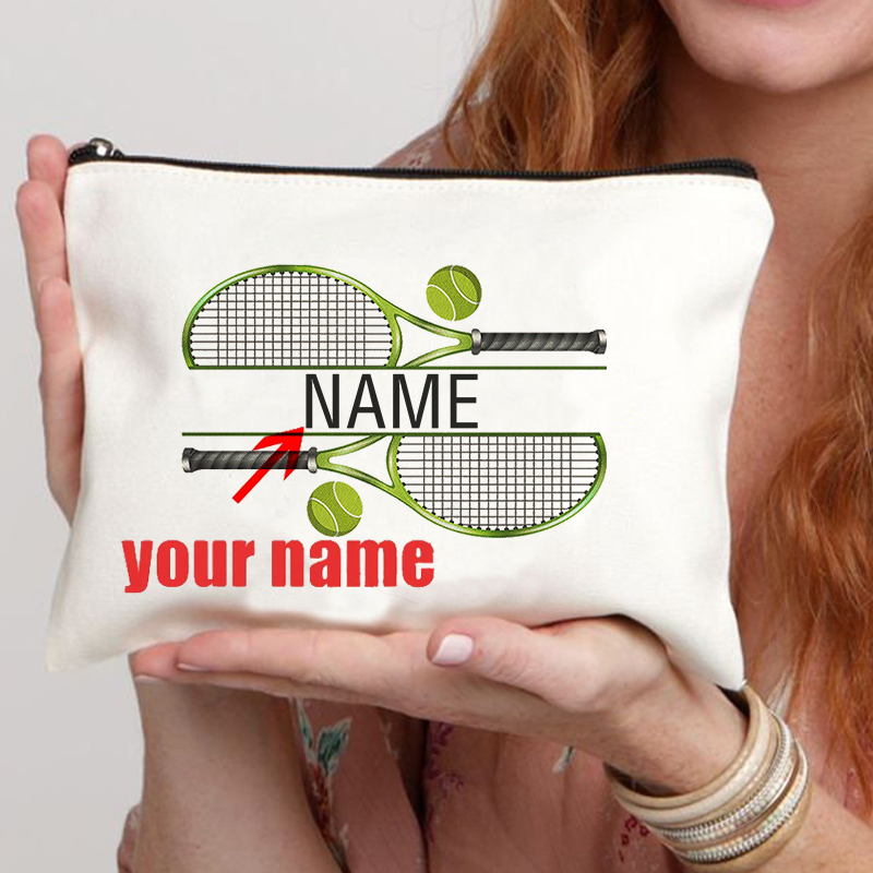 Personalized Name Box - Bolsa de maquiagem personalizada com nome