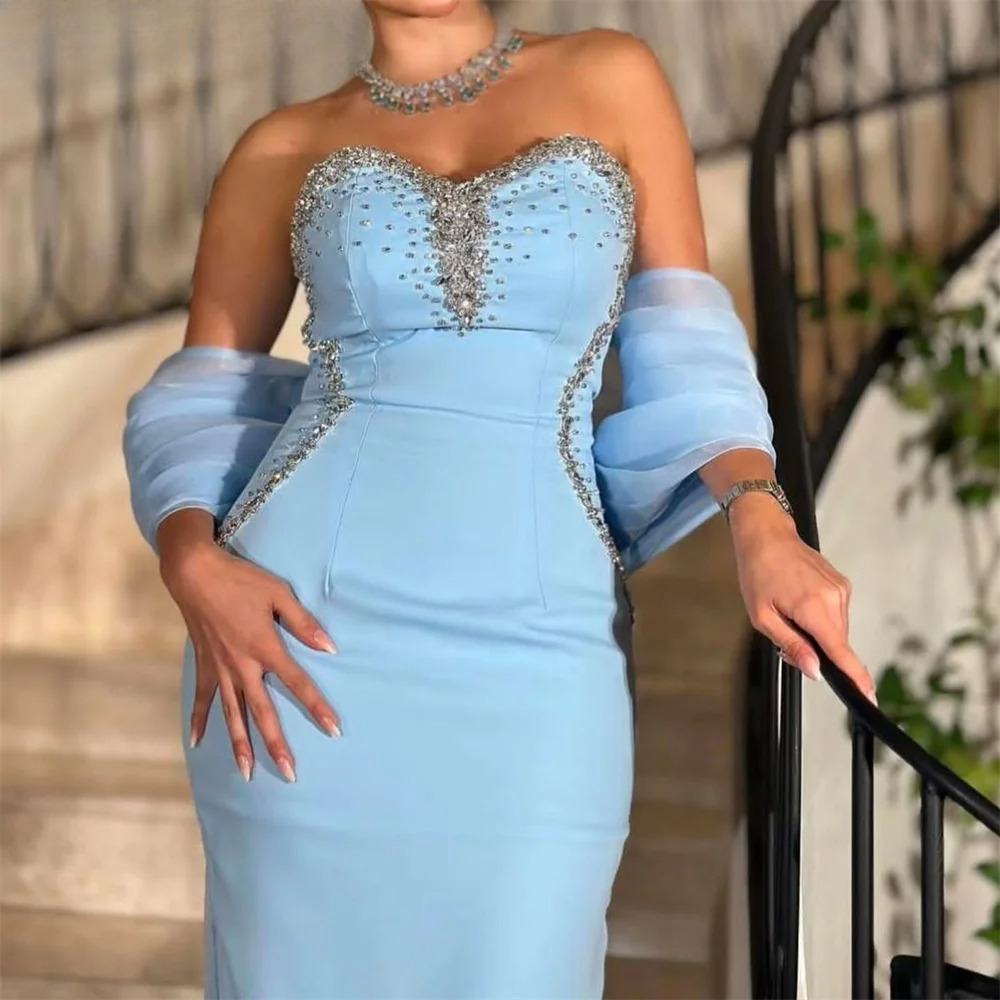Vestido de Festa Azul Céu com  - Custom Night Sky avaliação e preço