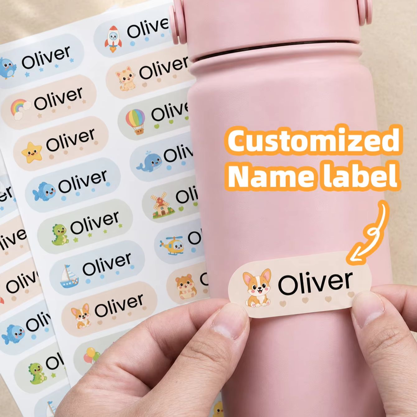 1-400PCS Adesivos Personalizad - Personalised Candle Label avaliação e preço