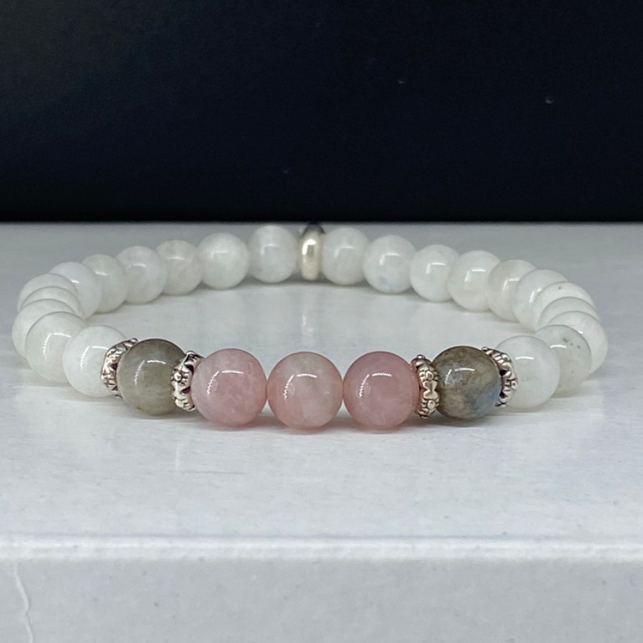 Nova pulseira de pedra da lua, - Coordinates Bracelet avaliação e preço