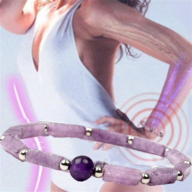 1 pçs ametista corpo-purificar - Coordinates Bracelet avaliação e preço