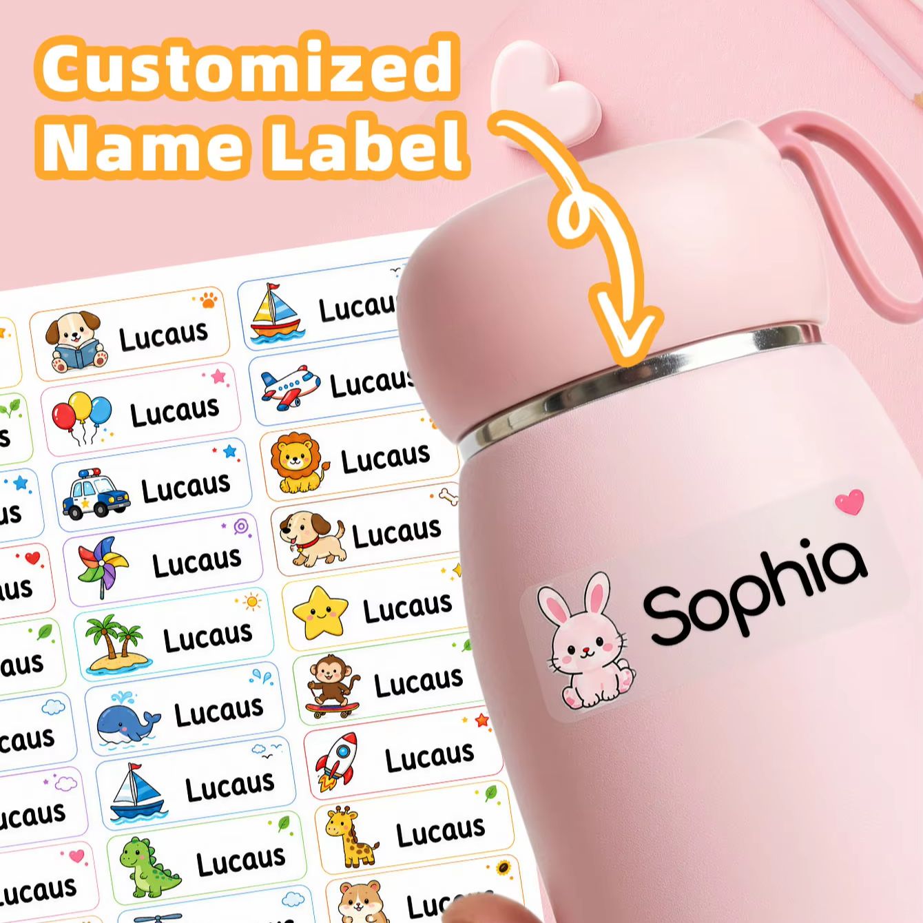 1-500PCS Adesivos Personalizad - Personalised Candle Label avaliação e preço