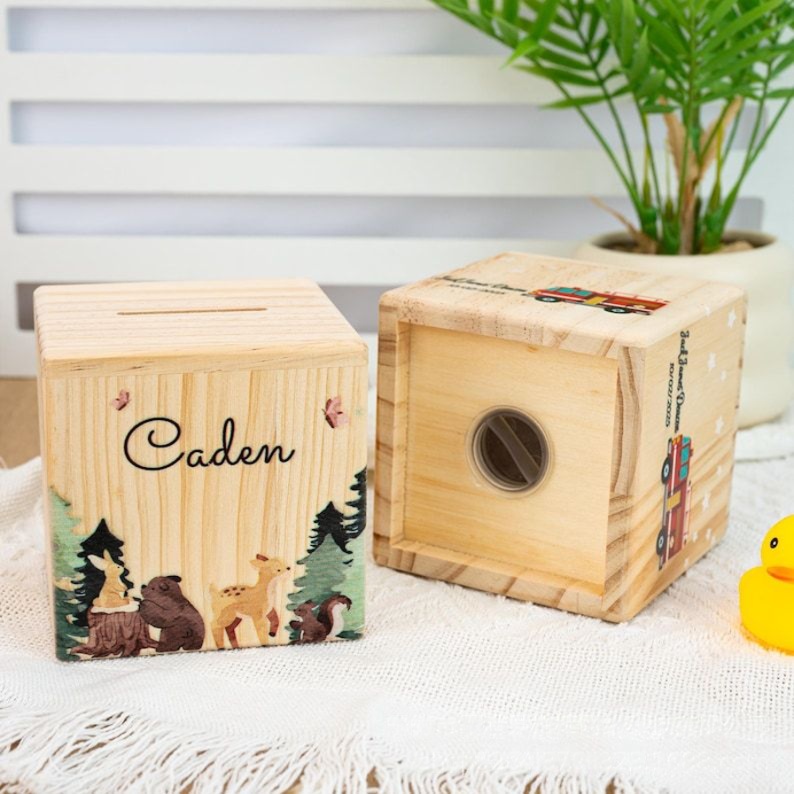 Caixa de Dinheiro Personalizad - Personalized Name Box avaliação e preço