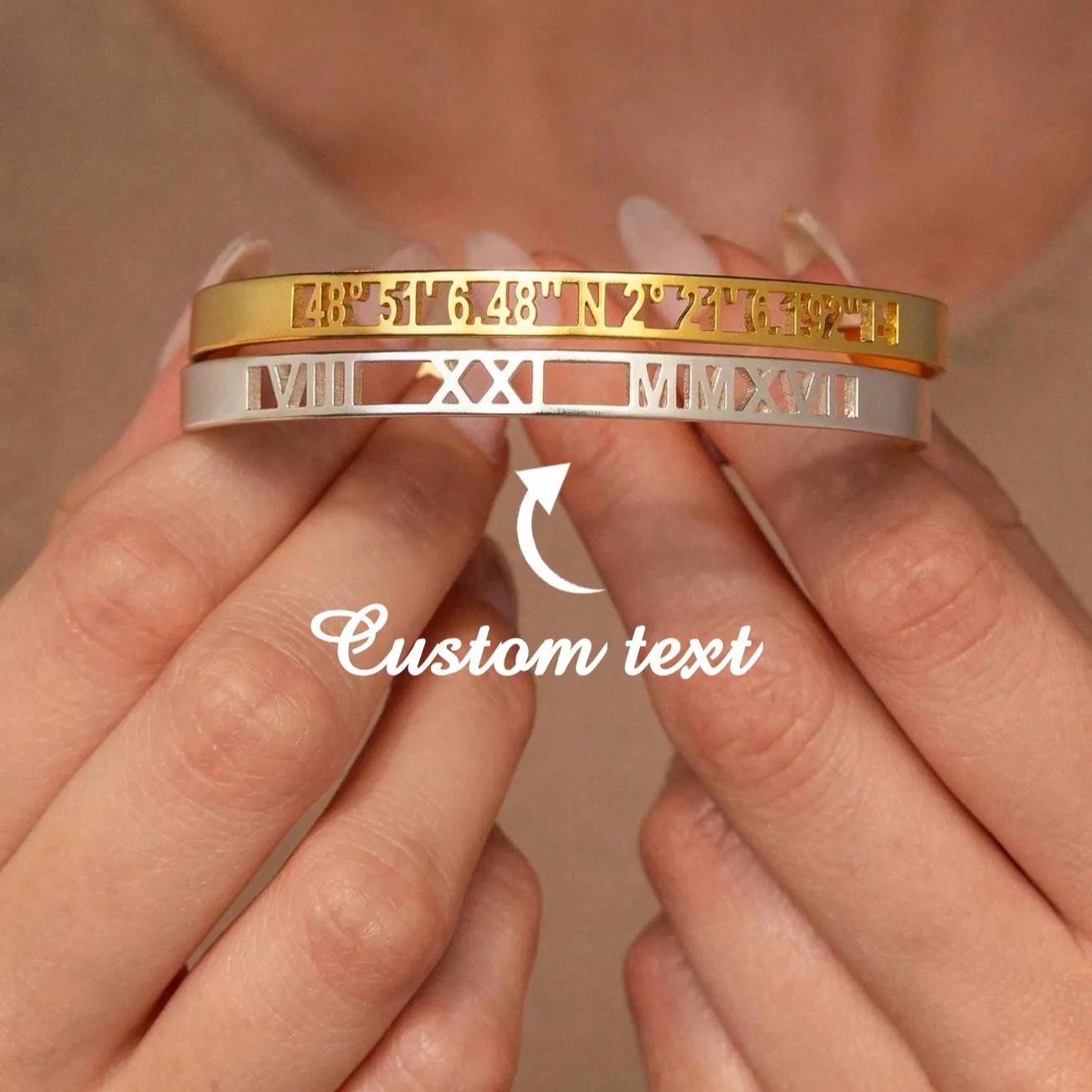Pulseira personalizada com dat - Coordinates Bracelet avaliação e preço