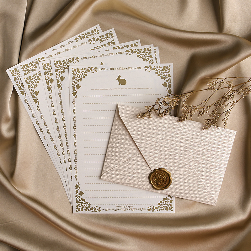 Conjunto de envelopes de papel - Wax Seal Letter Kit avaliação e preço