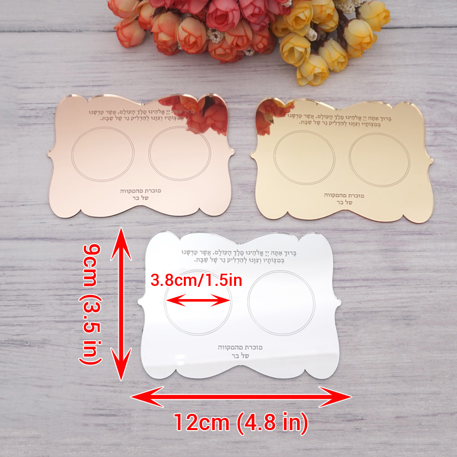 Decoração personalizada da tab - Personalised Candle Label avaliação e preço