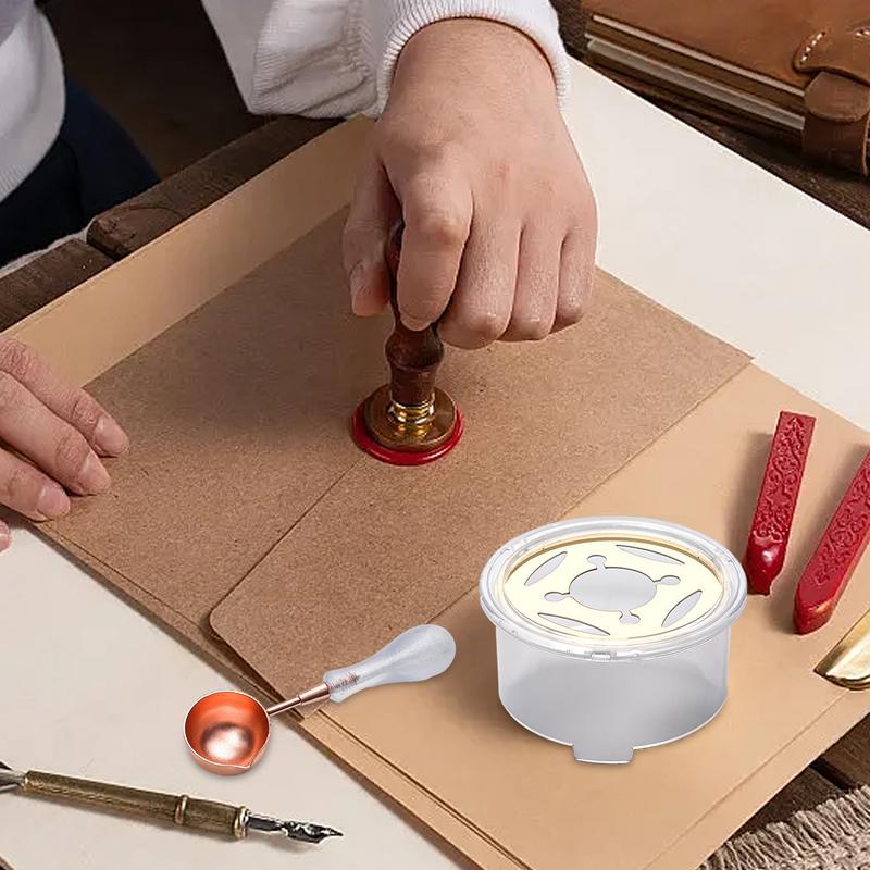 Selagem Cera Melter Colher Aqu - Wax Seal Letter Kit avaliação e preço