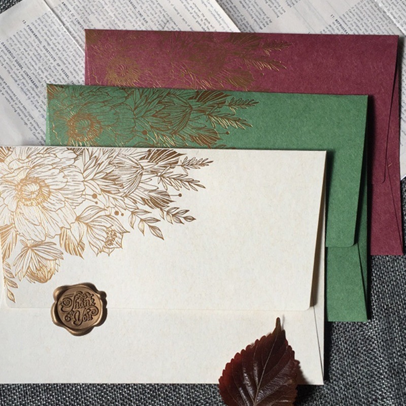 10 pces/cartão de papel especi - Wax Seal Letter Kit avaliação e preço